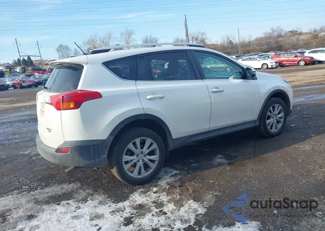 2013 Toyota Rav4 Limited from USA, damaged, VIN 2T3DFREVXDW118566